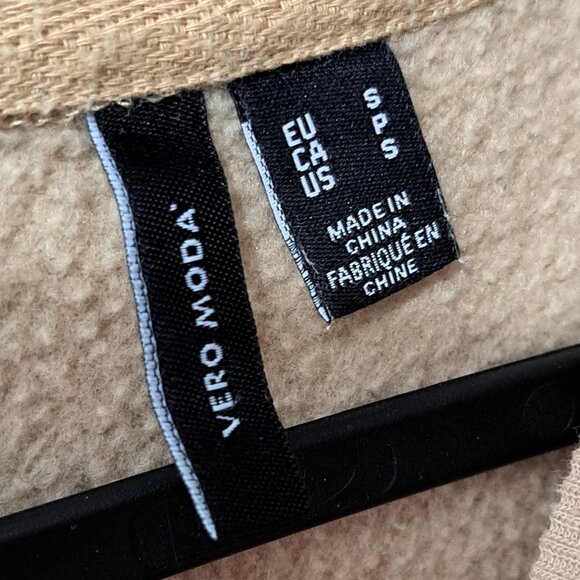 Vero Moda Tan Puff Sleeve Mini Dress - Picture 3 of 3